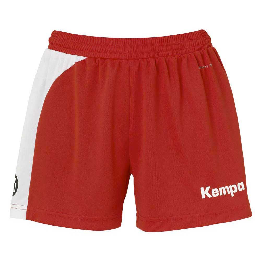 kempa peak short pants rouge l femme