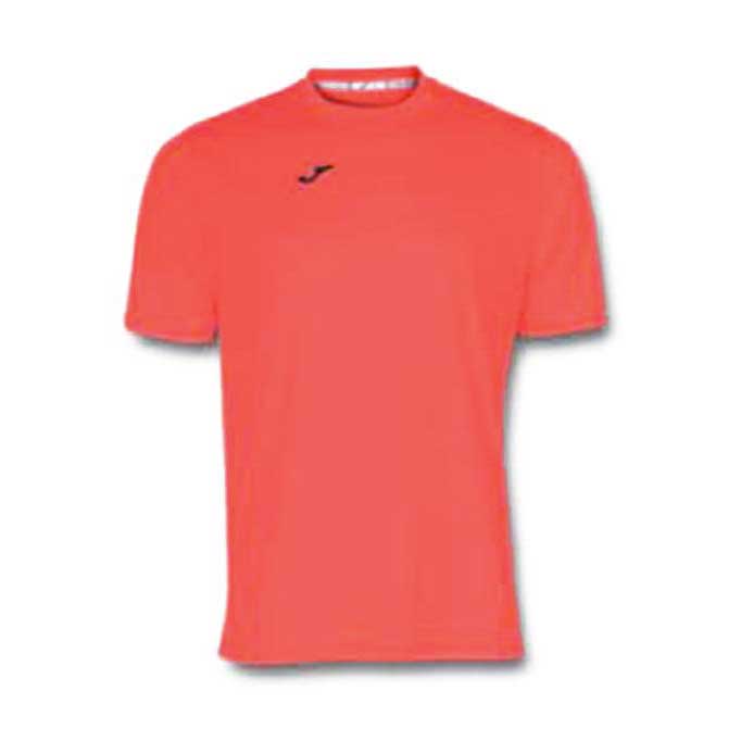 joma combi short sleeve t-shirt orange xl homme