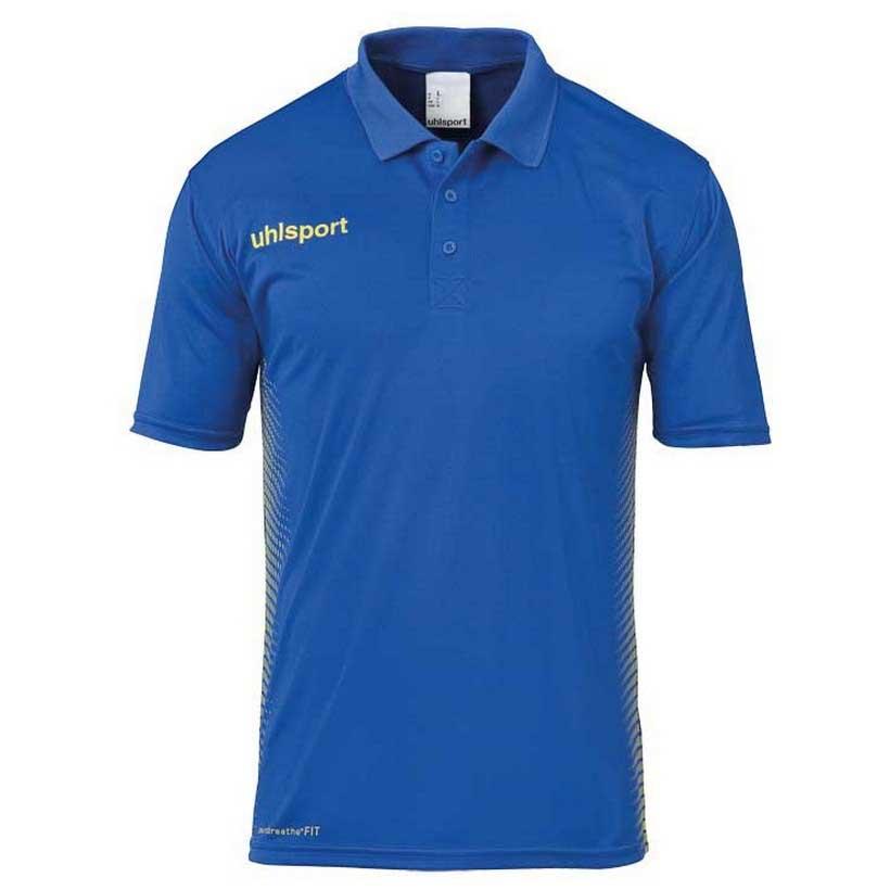 uhlsport score short sleeve polo shirt bleu 140 cm garçon