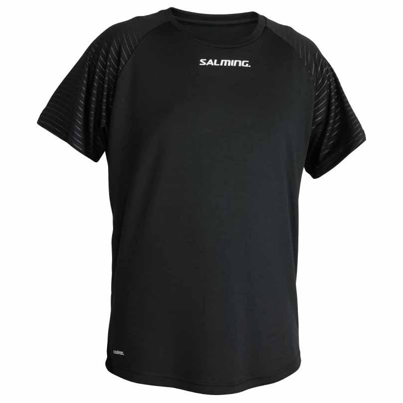 salming granite game short sleeve t-shirt noir 12 years garçon