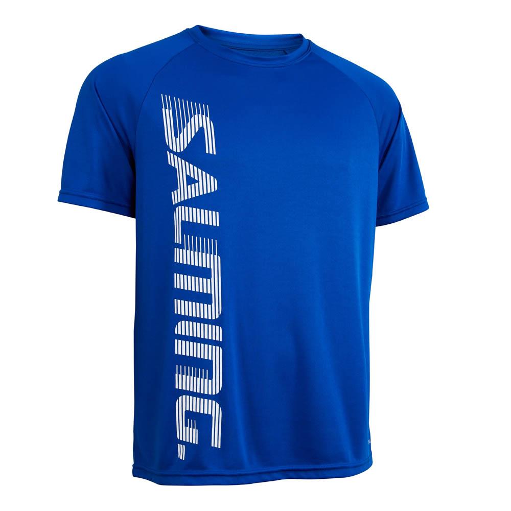 salming training 2.0 short sleeve t-shirt bleu s homme