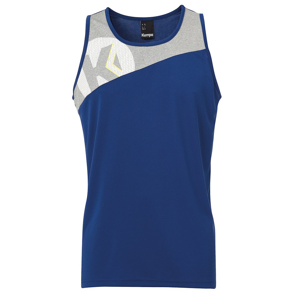 kempa core 2.0 sleeveless t-shirt bleu s homme