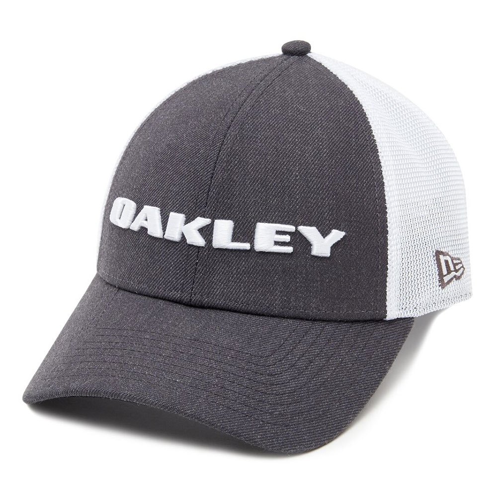 oakley apparel heather new era cap gris  homme