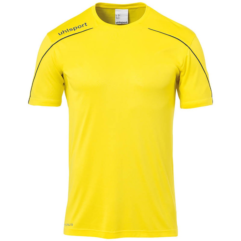 uhlsport stream 22 short sleeve t-shirt jaune s homme