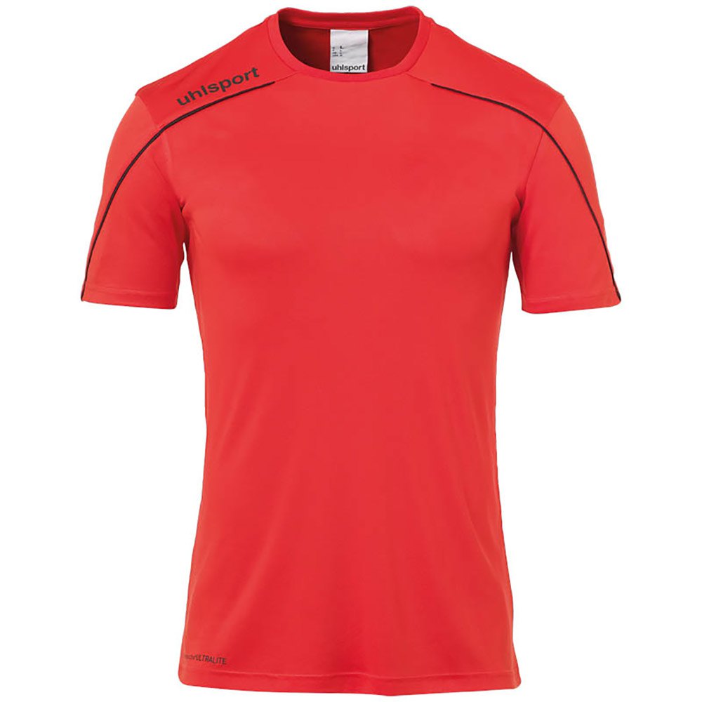 uhlsport stream 22 short sleeve t-shirt rouge 164 cm garçon
