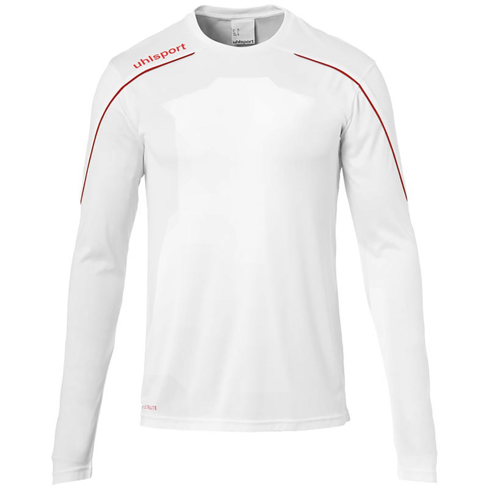uhlsport stream 22 long sleeve t-shirt blanc 164 cm garçon