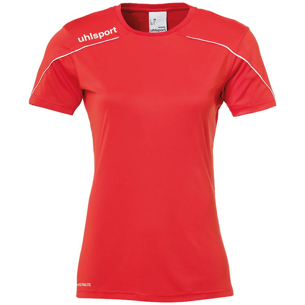 uhlsport stream 22 short sleeve t-shirt rouge xs femme
