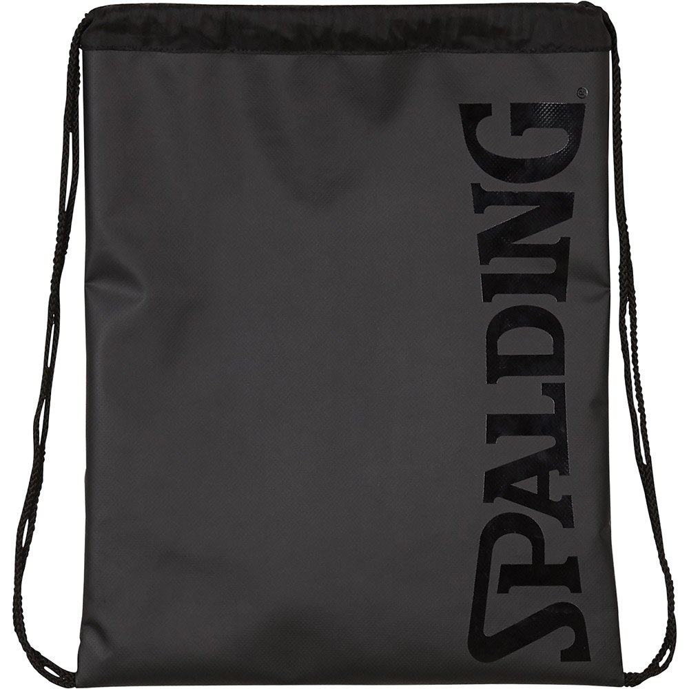 spalding premium sports drawstring bag noir,gris