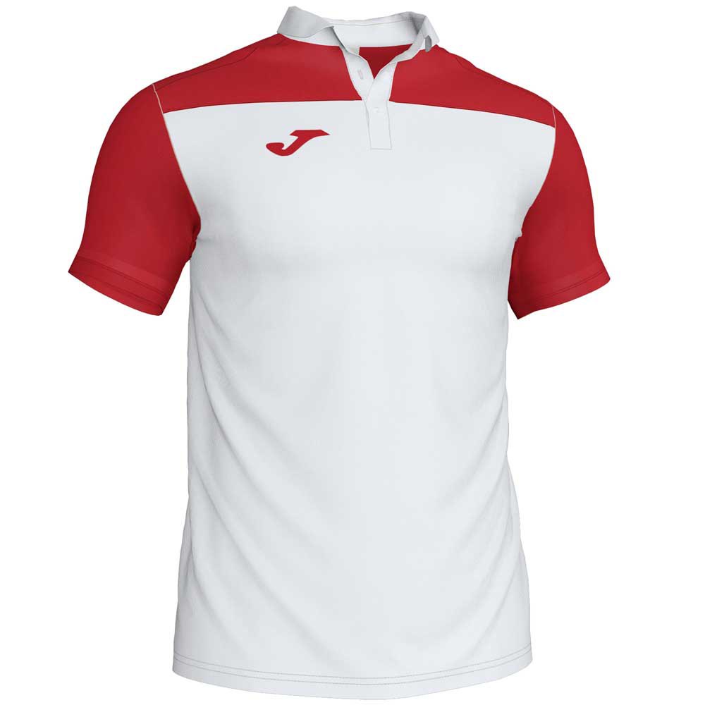 joma combi short sleeve polo shirt rouge,blanc s homme