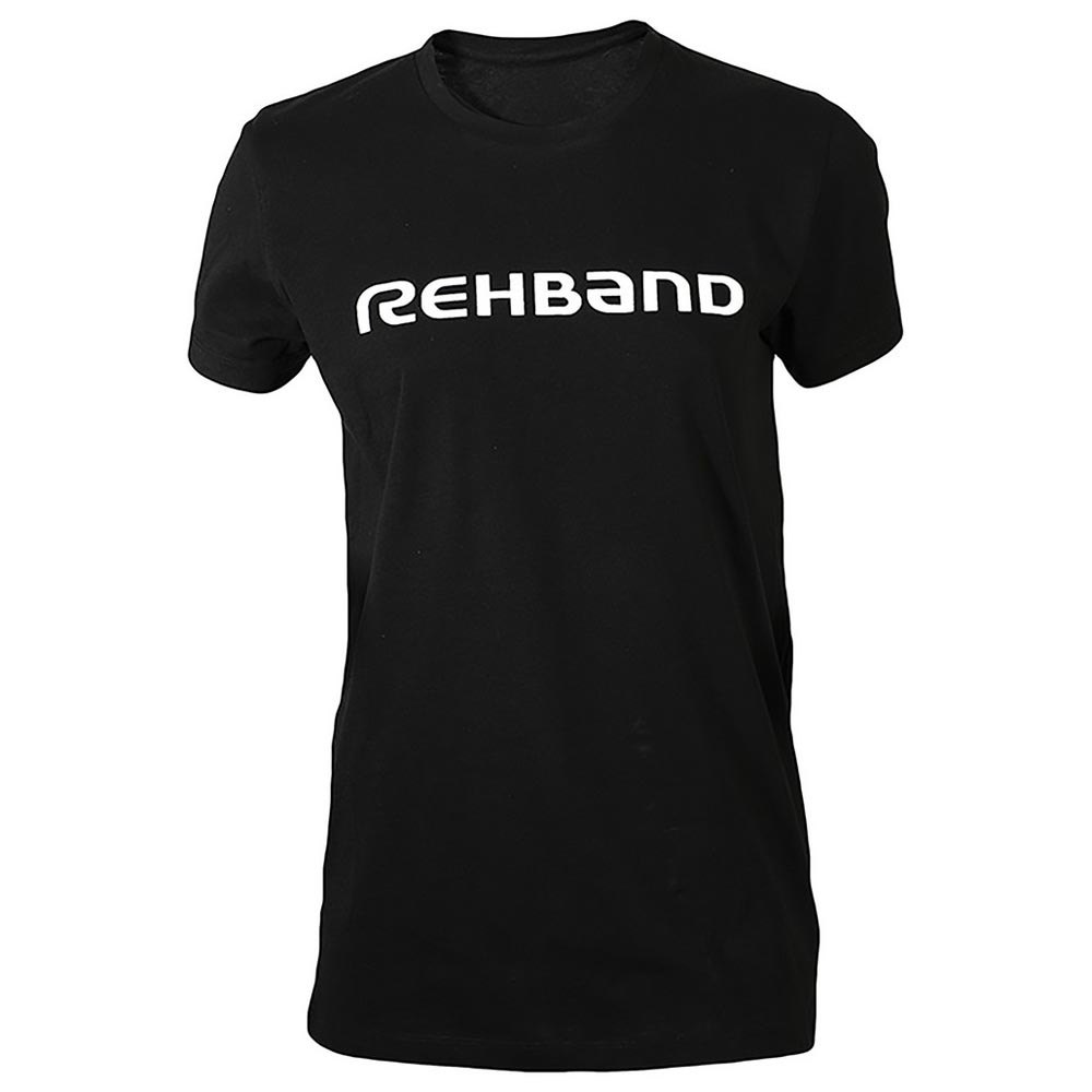 rehband logo short sleeve t-shirt noir l femme