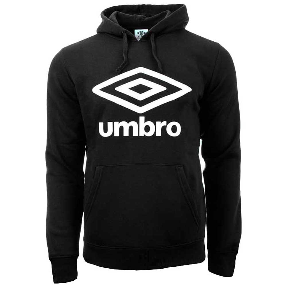 umbro large logo hoodie noir 8 years garçon