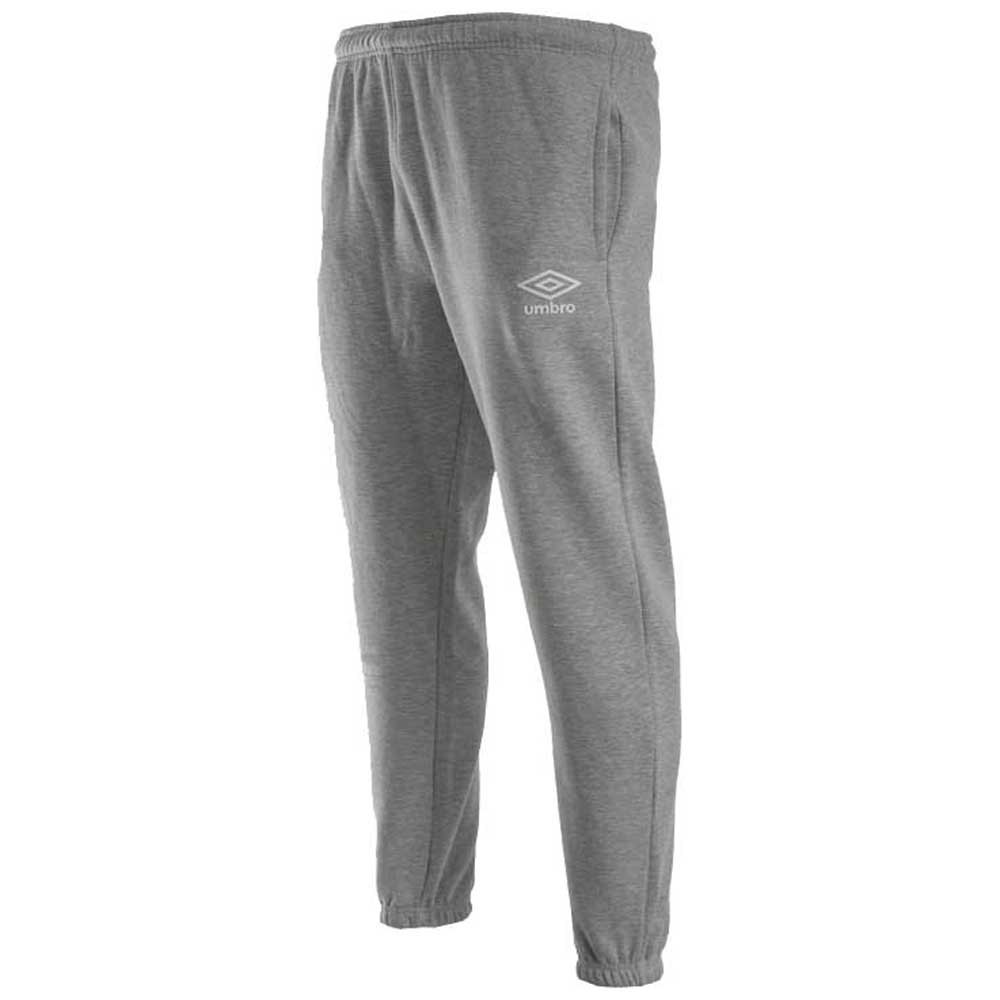 umbro fleece jogger pants gris s homme
