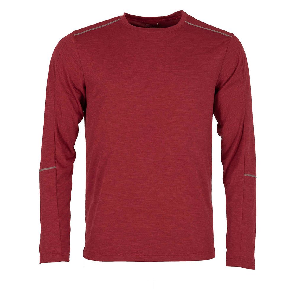 astore time long sleeve t-shirt rouge m homme