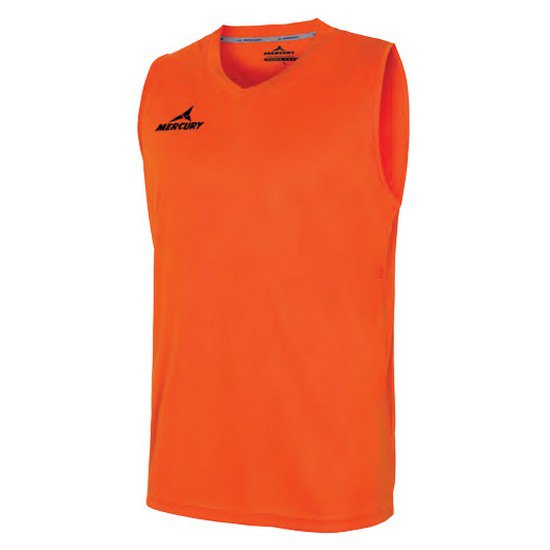 mercury equipment detroit sleeveless t-shirt orange 3xl homme