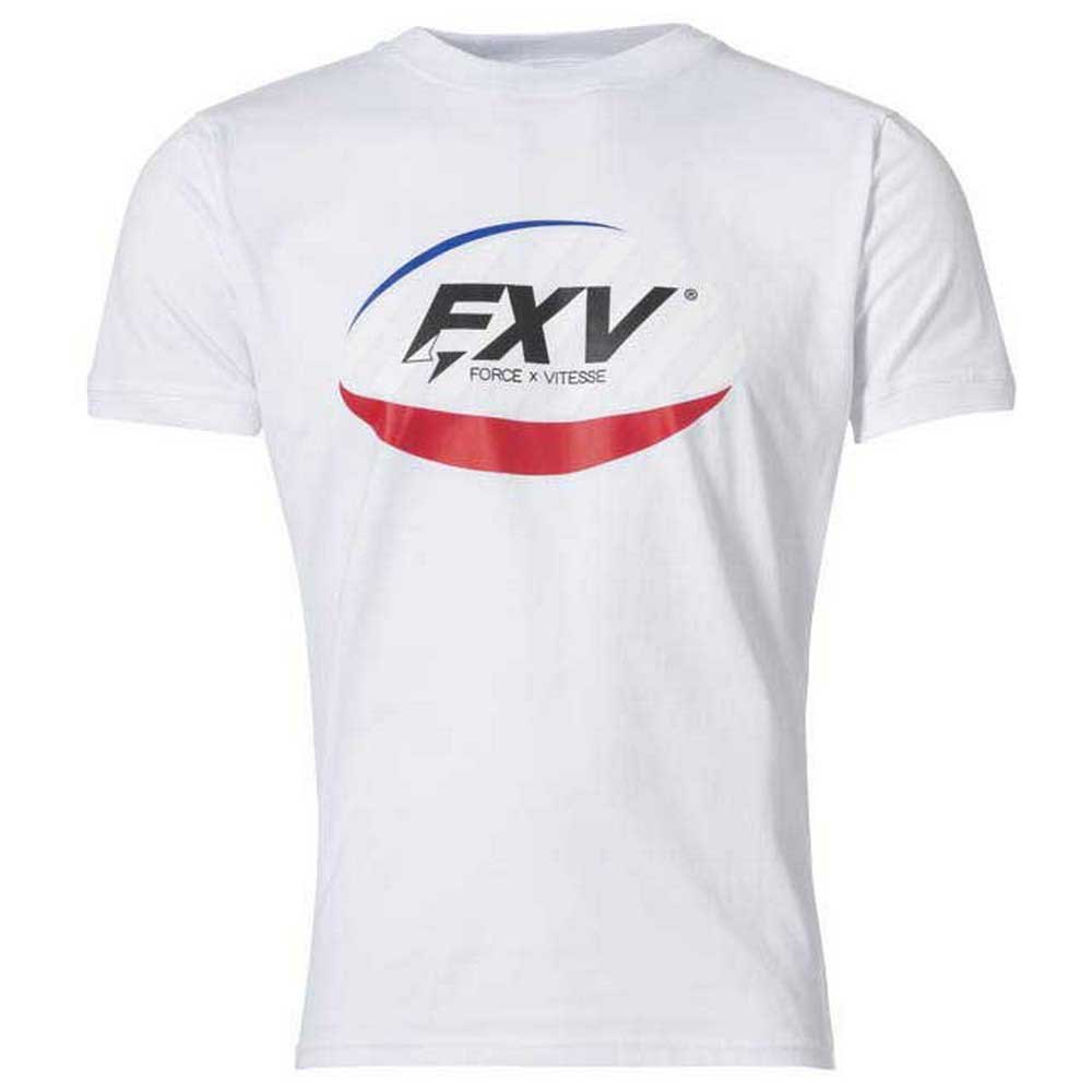 force xv ovale short sleeve t-shirt blanc 2xl homme