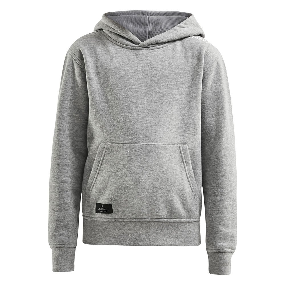 craft community hoodie gris 134-140 cm garçon
