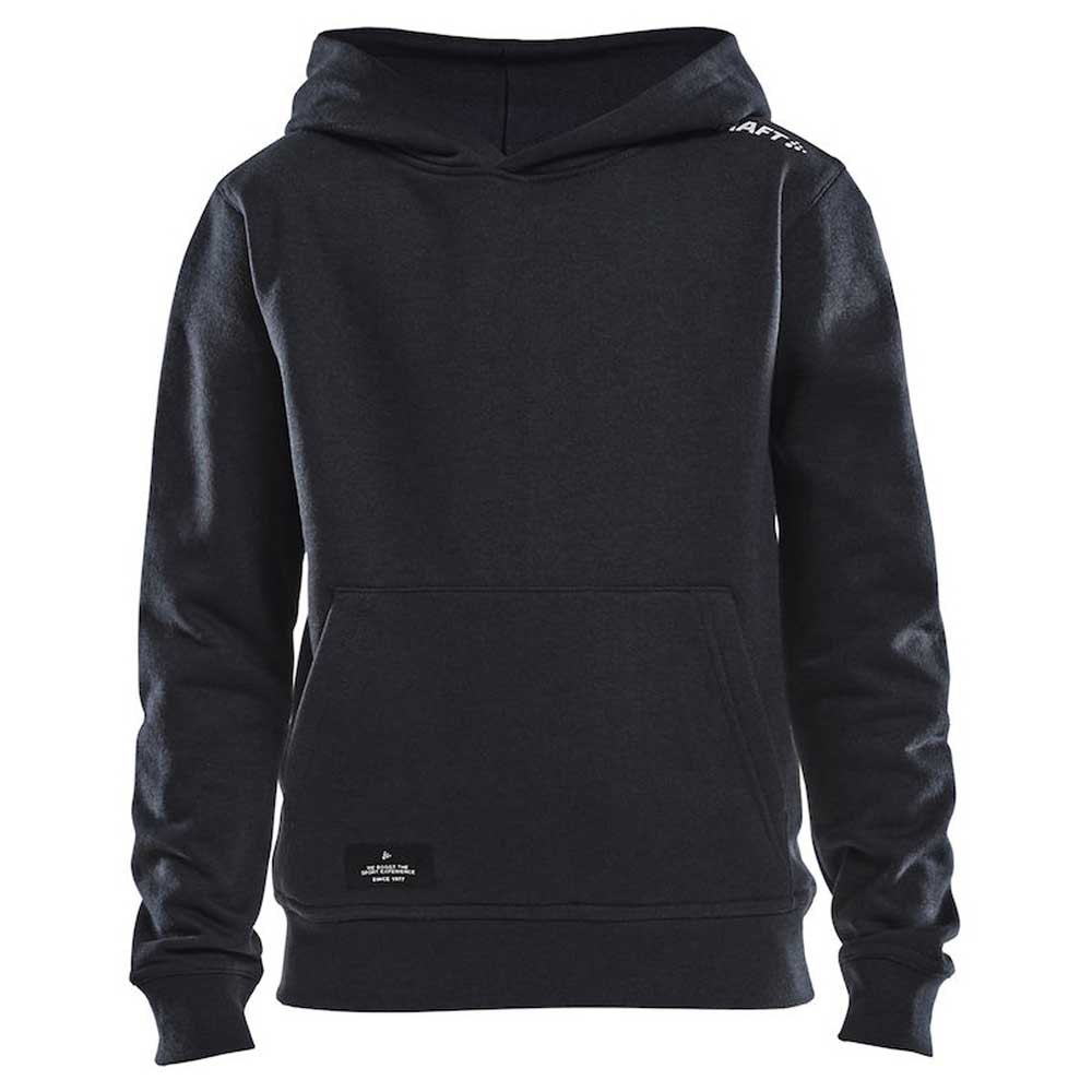 craft community hoodie noir 122-128 cm garçon