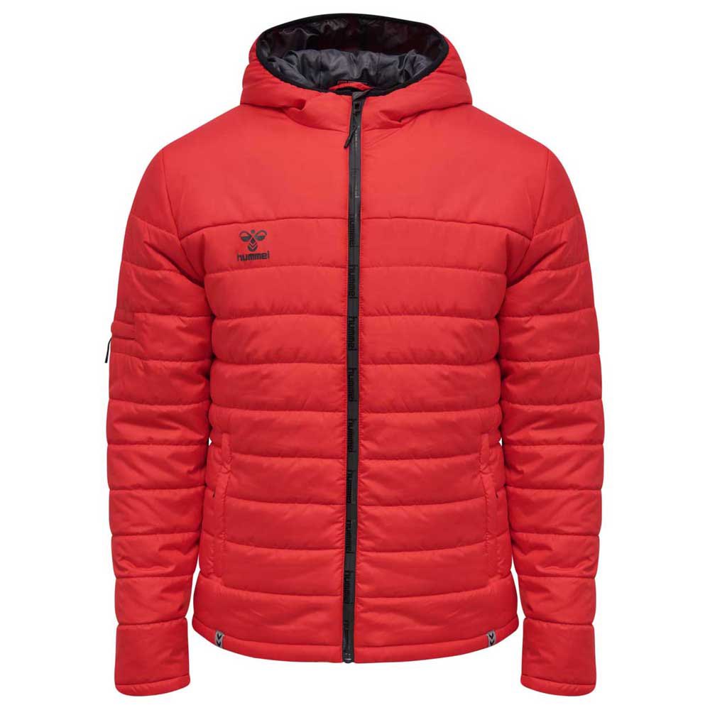 hummel north quilted jacket rouge s homme