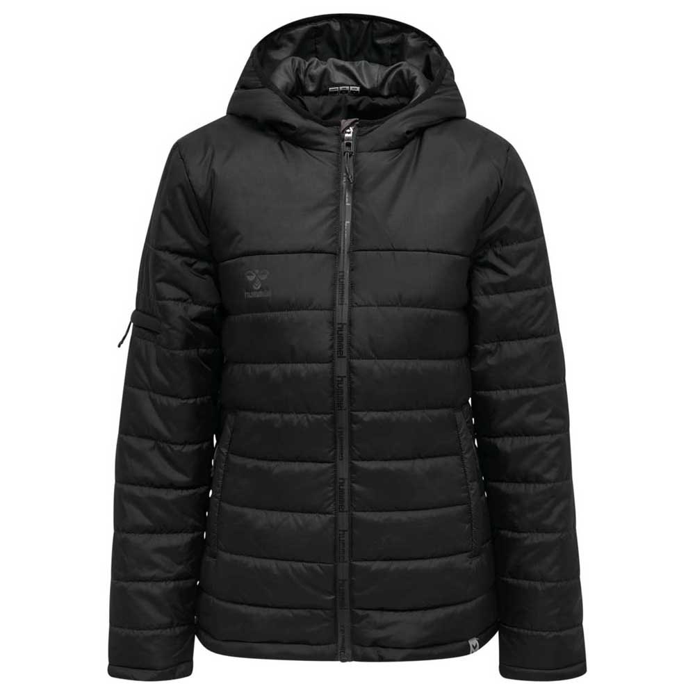 hummel north quilted jacket noir xs femme