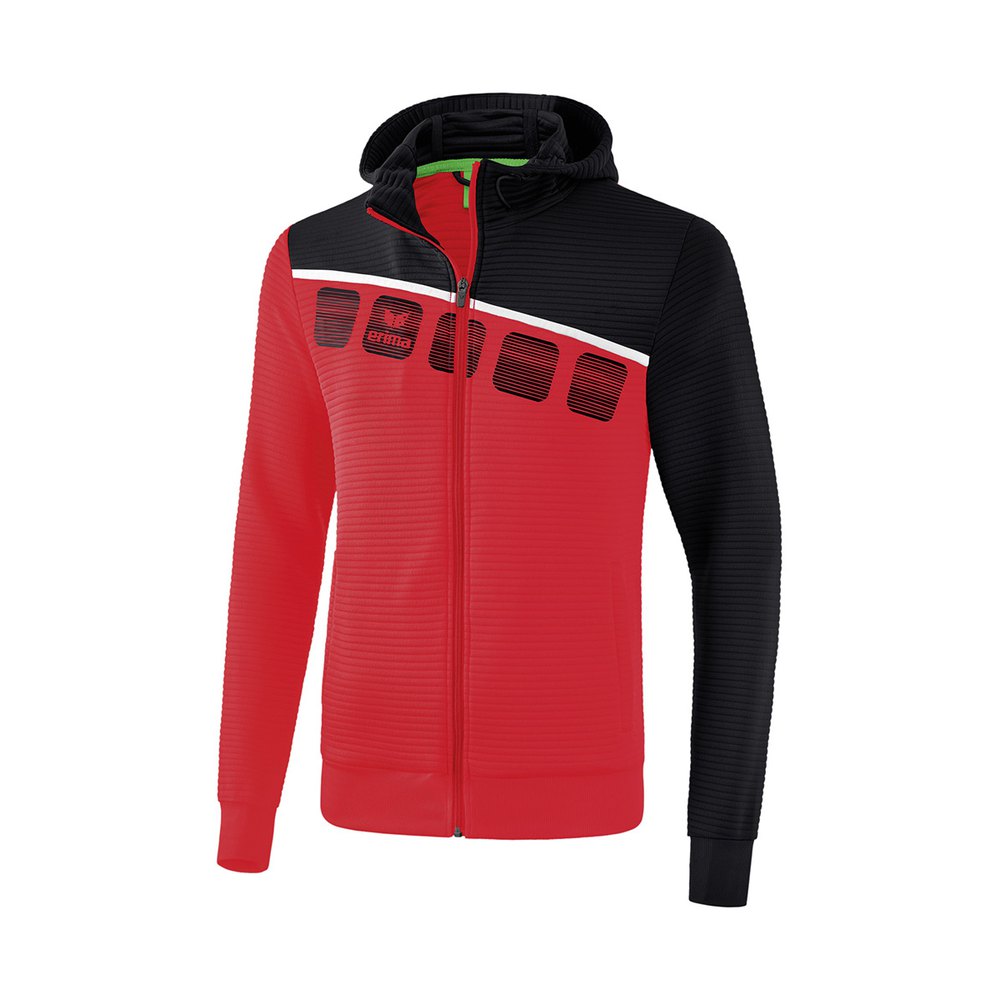 erima hooded training jacket rouge 2xl homme