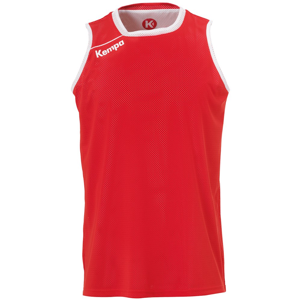 kempa player reversible sleeveless t-shirt rouge 164 cm homme