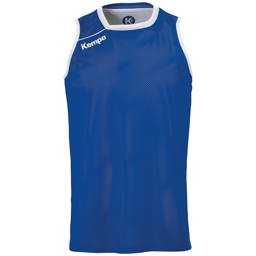 kempa player reversible sleeveless t-shirt bleu 152 cm homme
