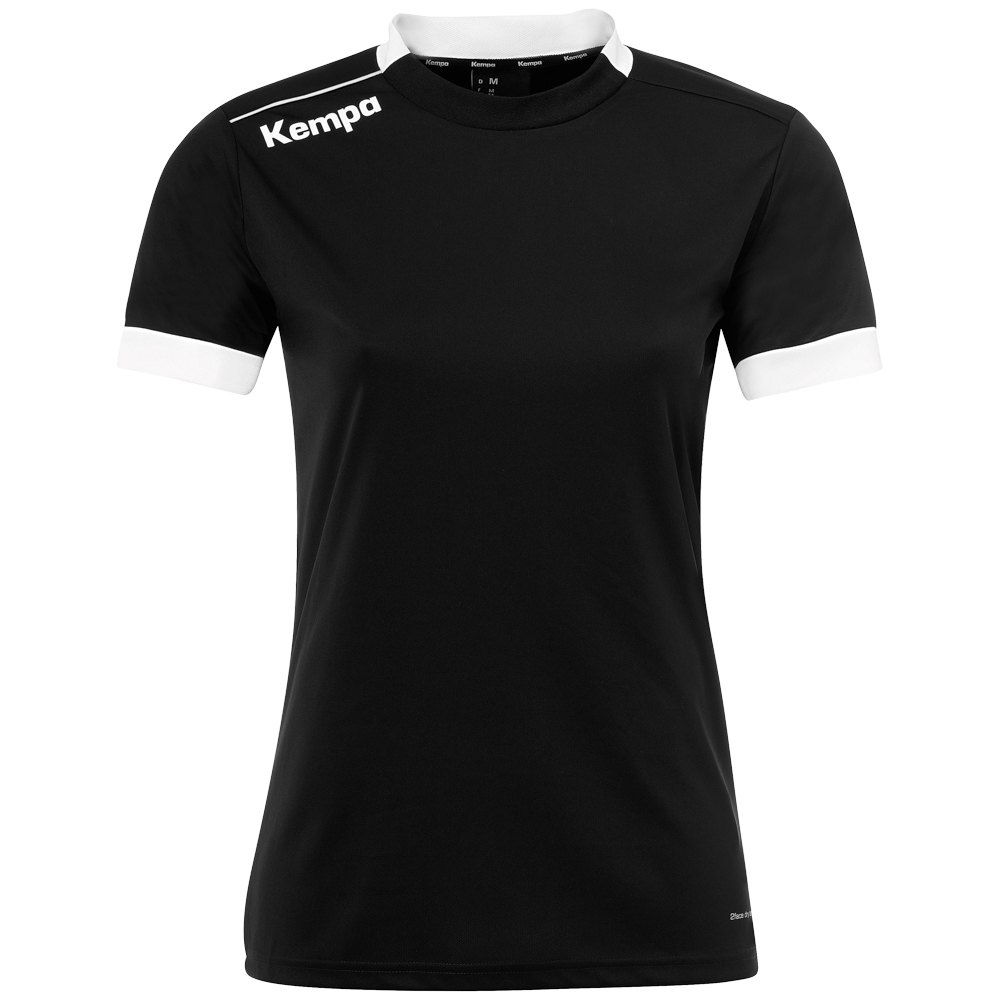 kempa player short sleeve t-shirt noir l femme