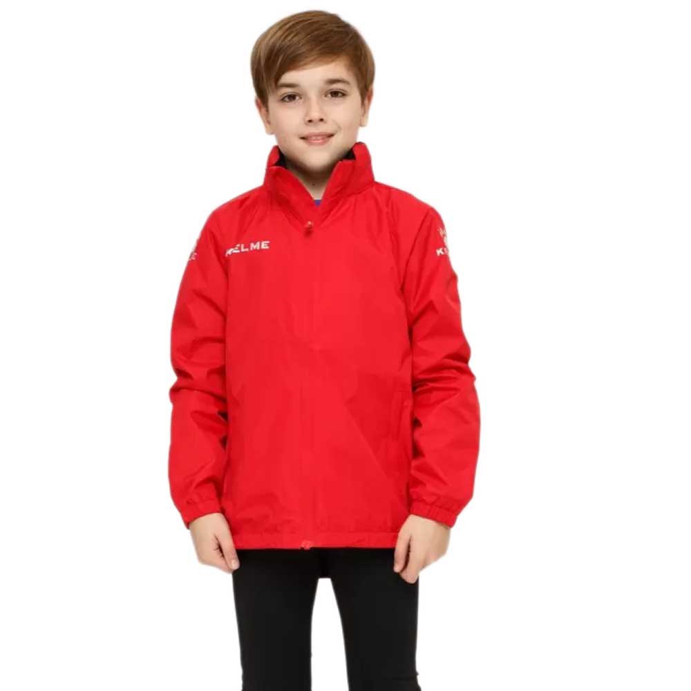 kelme windproof rain raincoat rouge 150 cm garçon