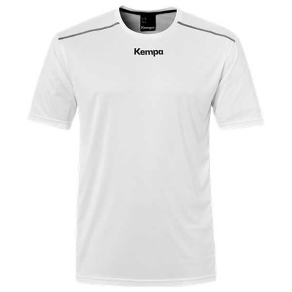 kempa poly short sleeve t-shirt blanc 2xl homme