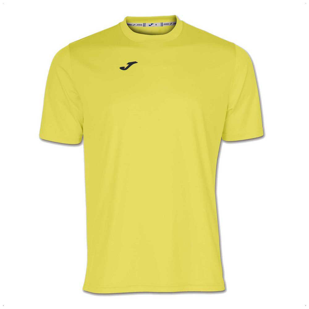 joma combi short sleeve t-shirt jaune 2xl/3xl homme