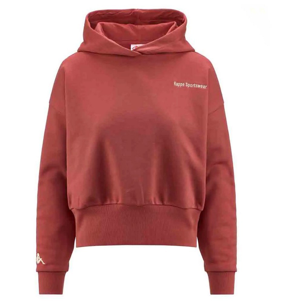 kappa vicky authentic kontemporary hoodie rouge xs homme