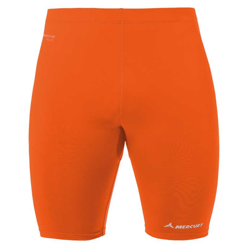 mercury equipment tecnic short leggings orange s homme