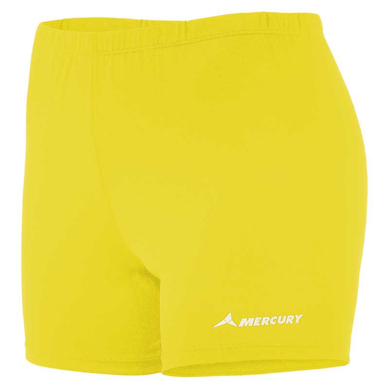mercury equipment tecnic short leggings jaune l femme