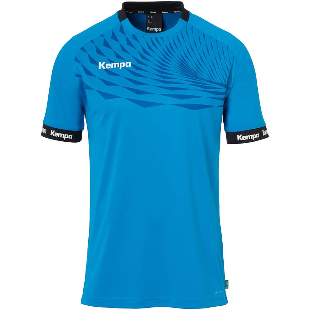 kempa wave 26 short sleeve t-shirt bleu 152 cm garçon