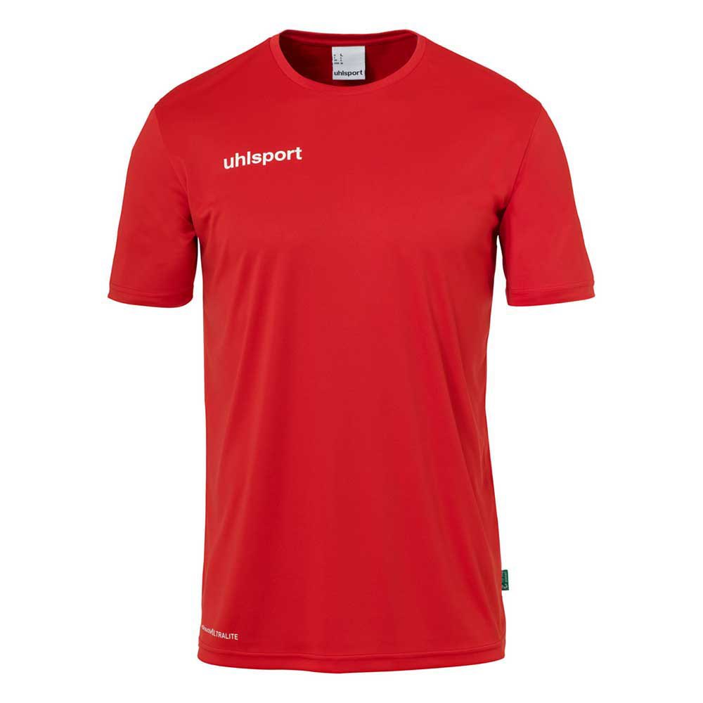 uhlsport essential functional short sleeve t-shirt rouge 152 cm garçon