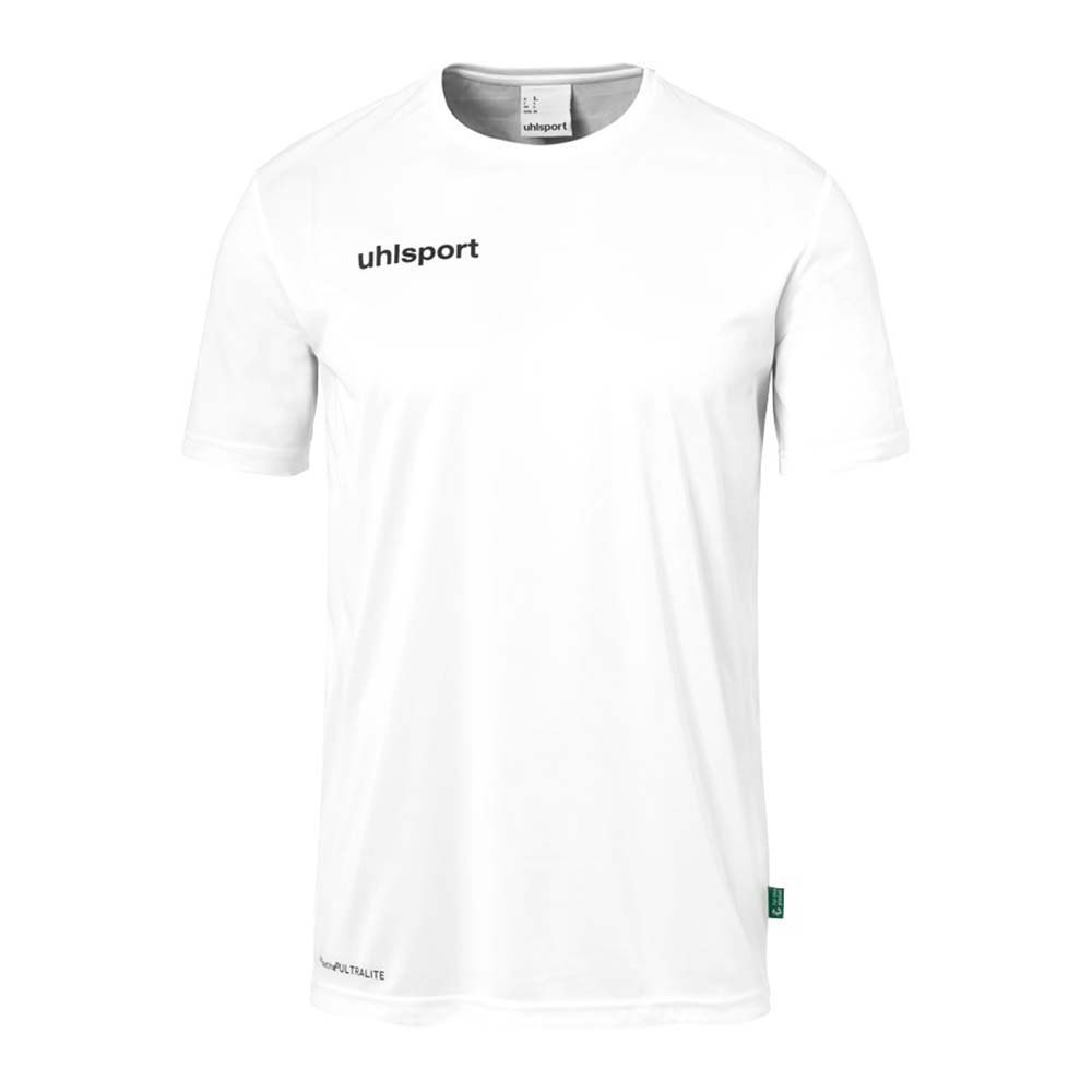 uhlsport essential functional short sleeve t-shirt blanc s homme