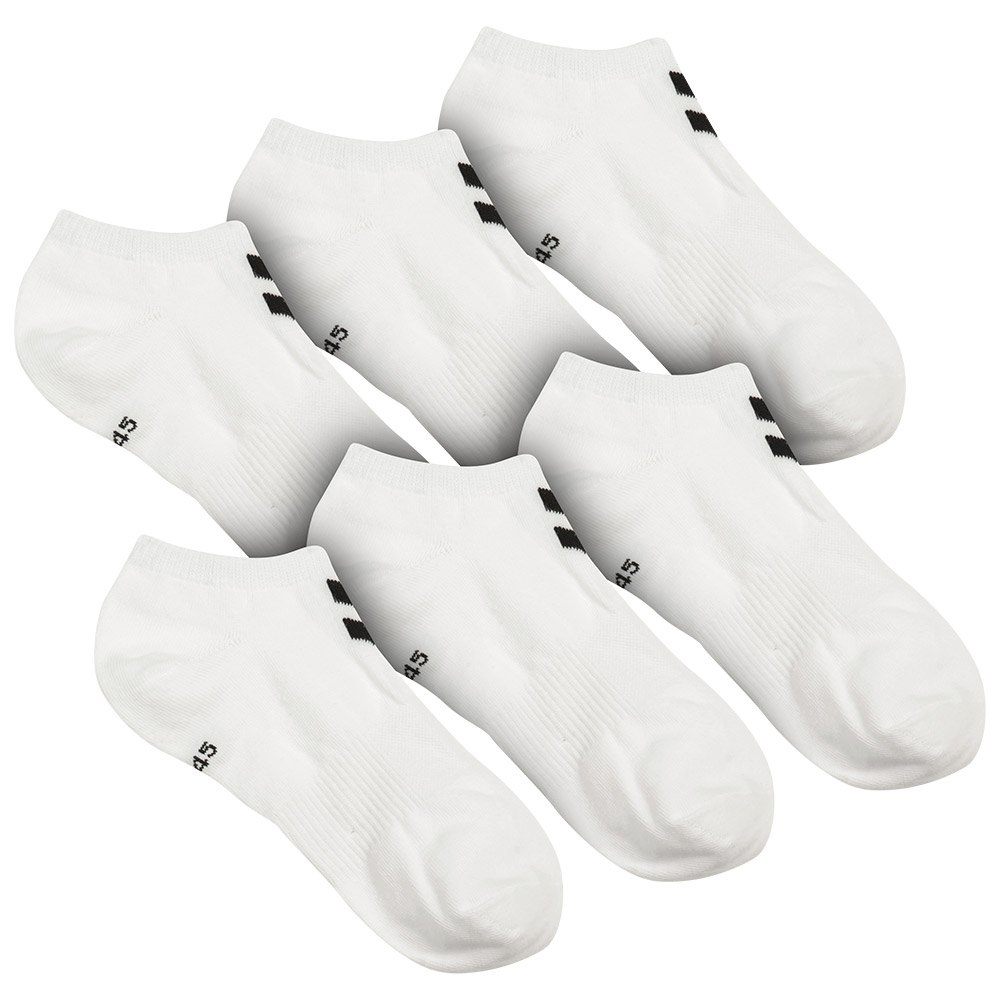 hummel chevron ankle socks 3 pairs blanc eu 36-40 homme