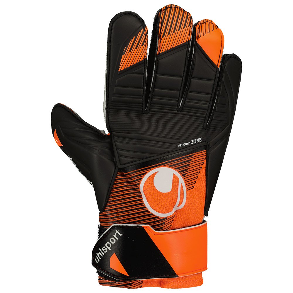 uhlsport starter resist+ goalkeeper gloves orange 5