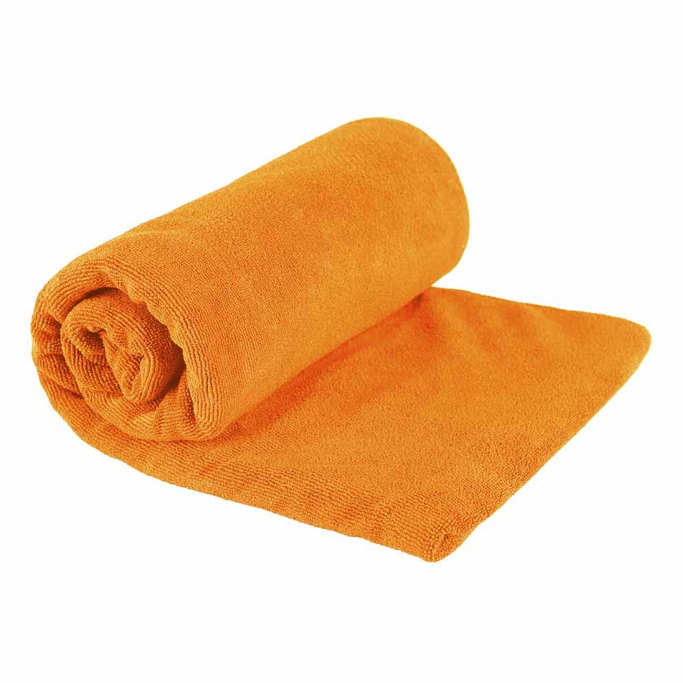 sea to summit tek towel m orange 100 x 50 cm
