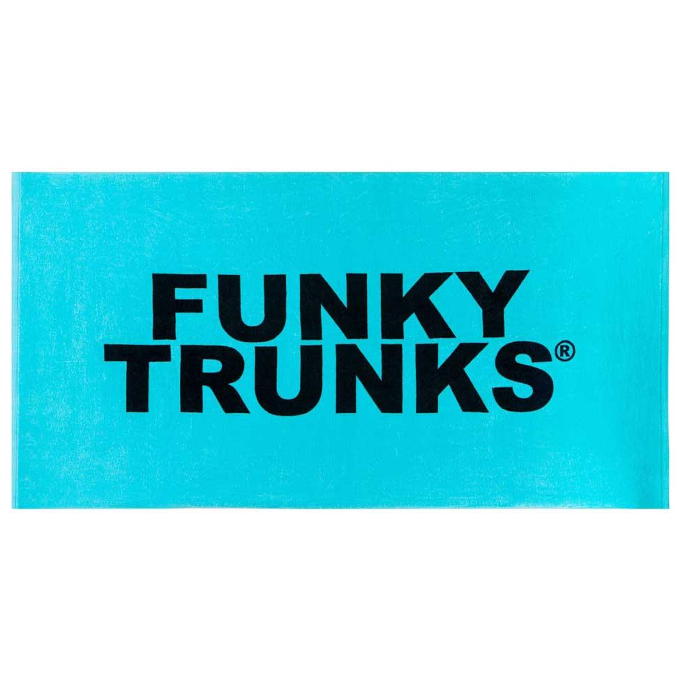 funky trunks towel bleu 80 x 160 cm