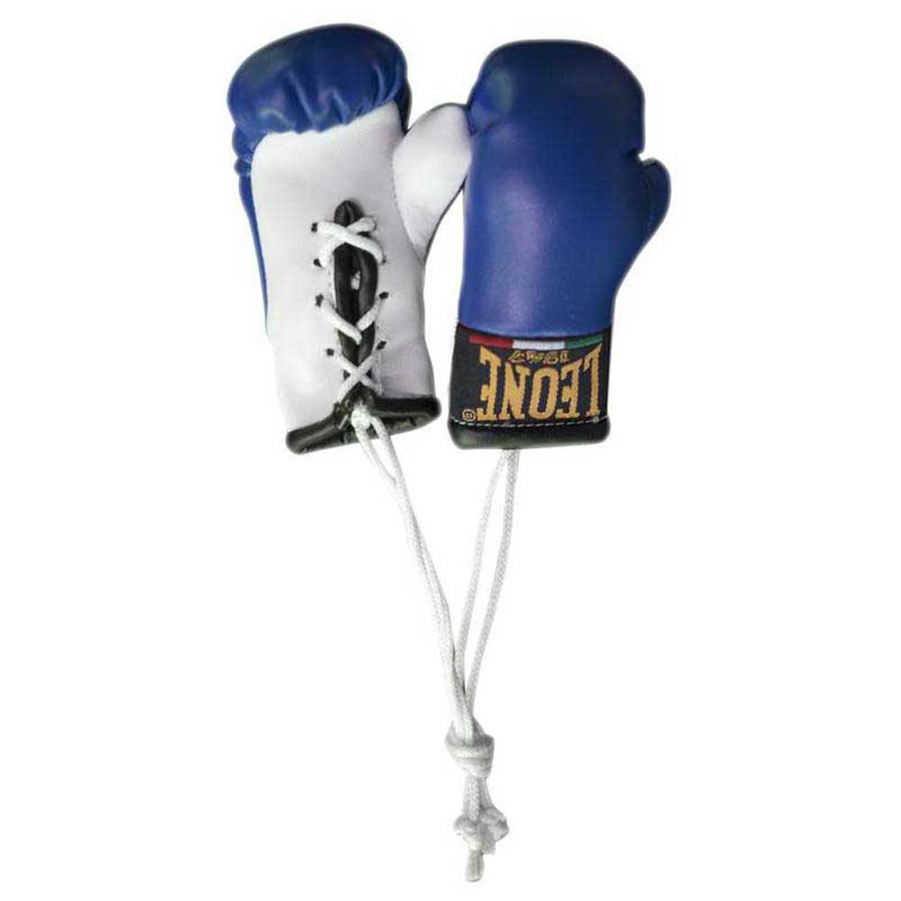 leone1947 mini boxing gloves key ring bleu