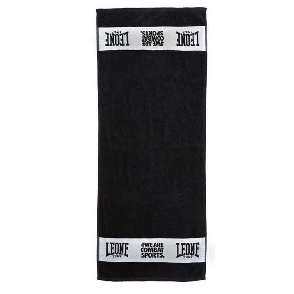 leone1947 training towel noir 100 x 40 cm