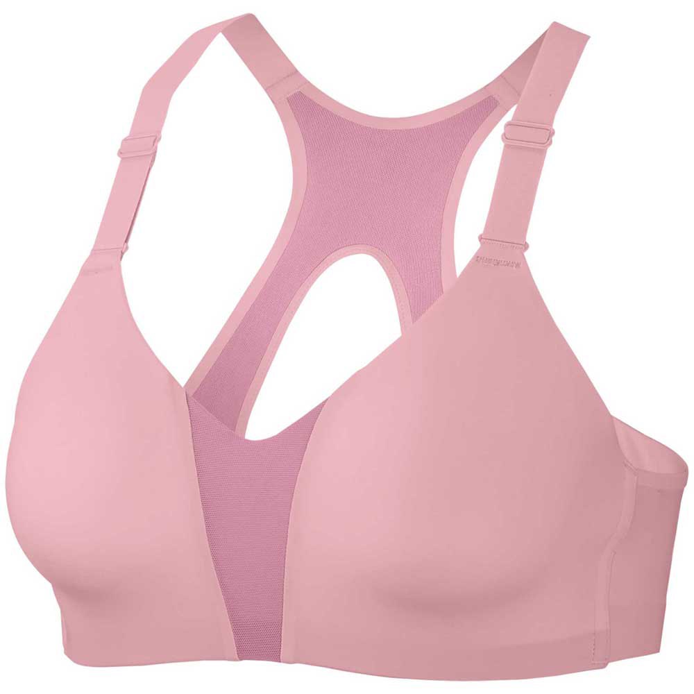 nike dri fit rival high support padded sports bra rose 38 / d femme