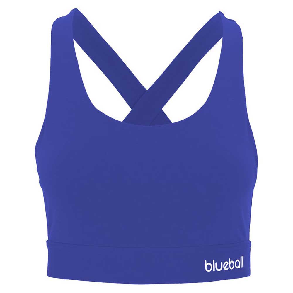 blueball sport crossback sports bra bleu l femme
