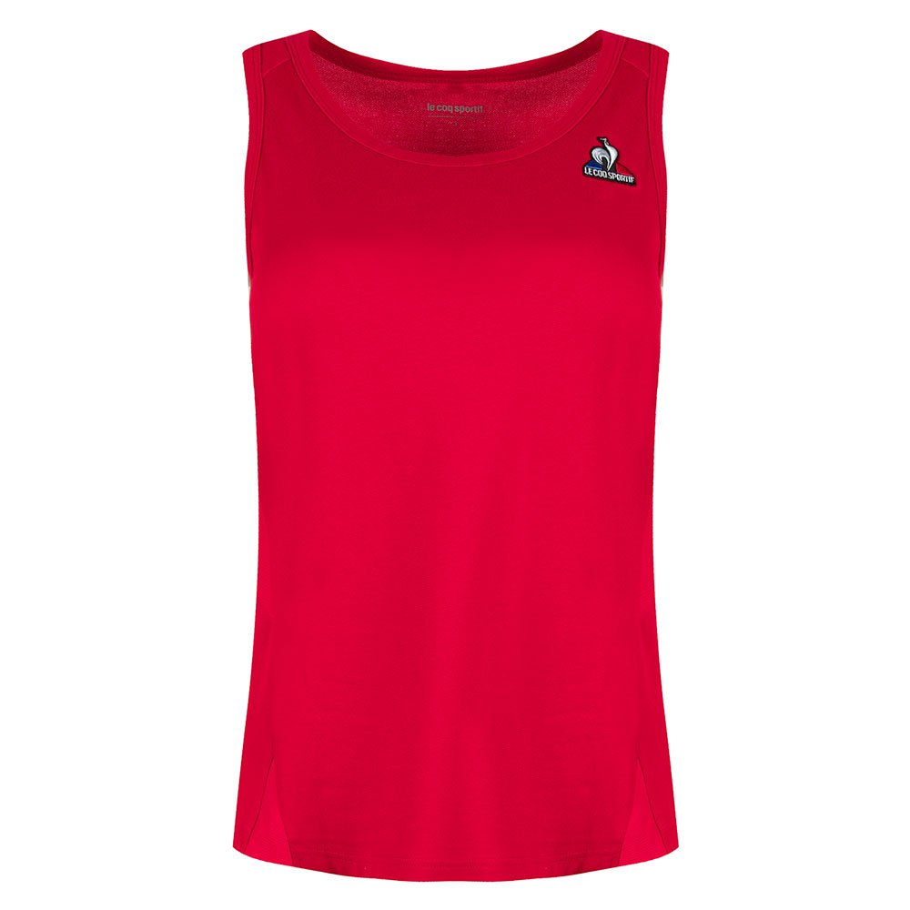 le coq sportif training performance nº1 sleeveless t-shirt rouge xs femme