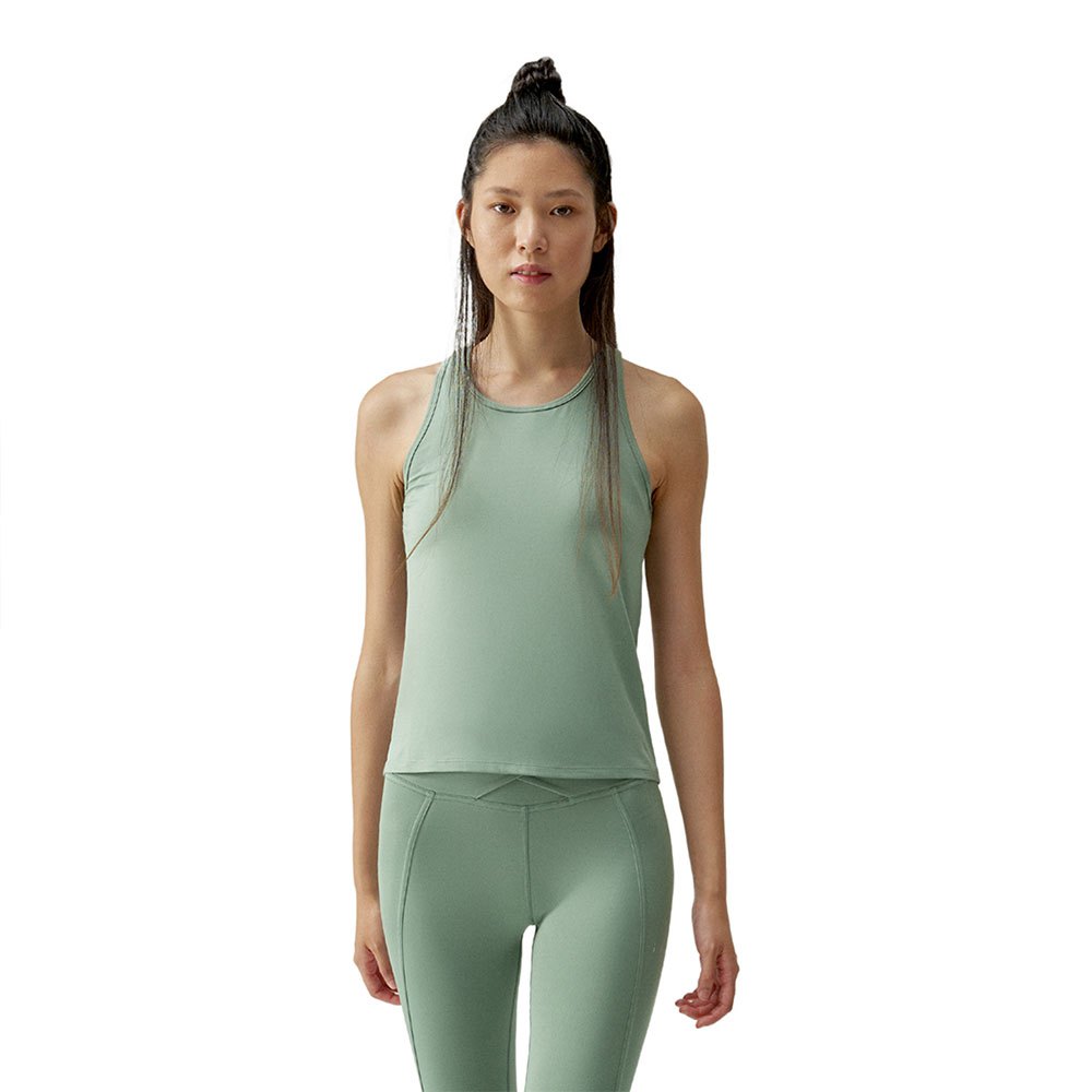 born living yoga elba sleeveless t-shirt vert s femme