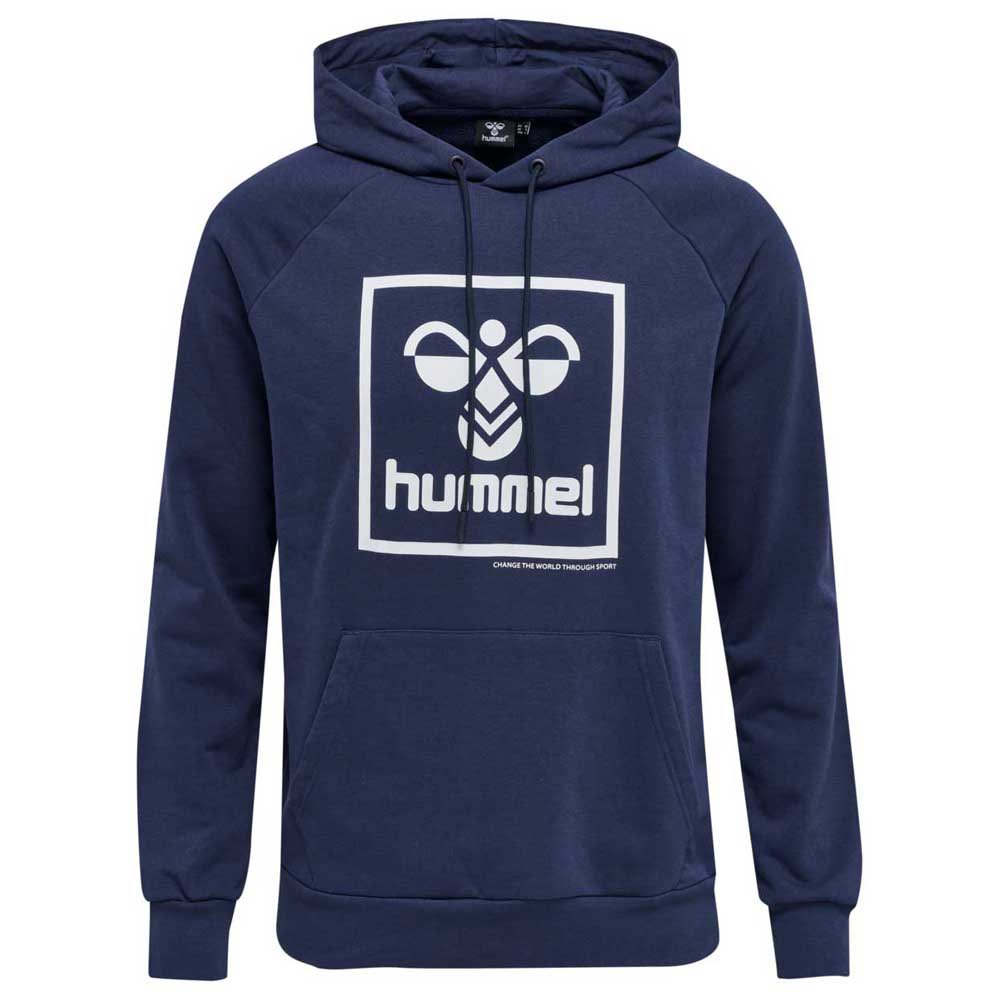 hummel isam 2.0 hoodie bleu s homme