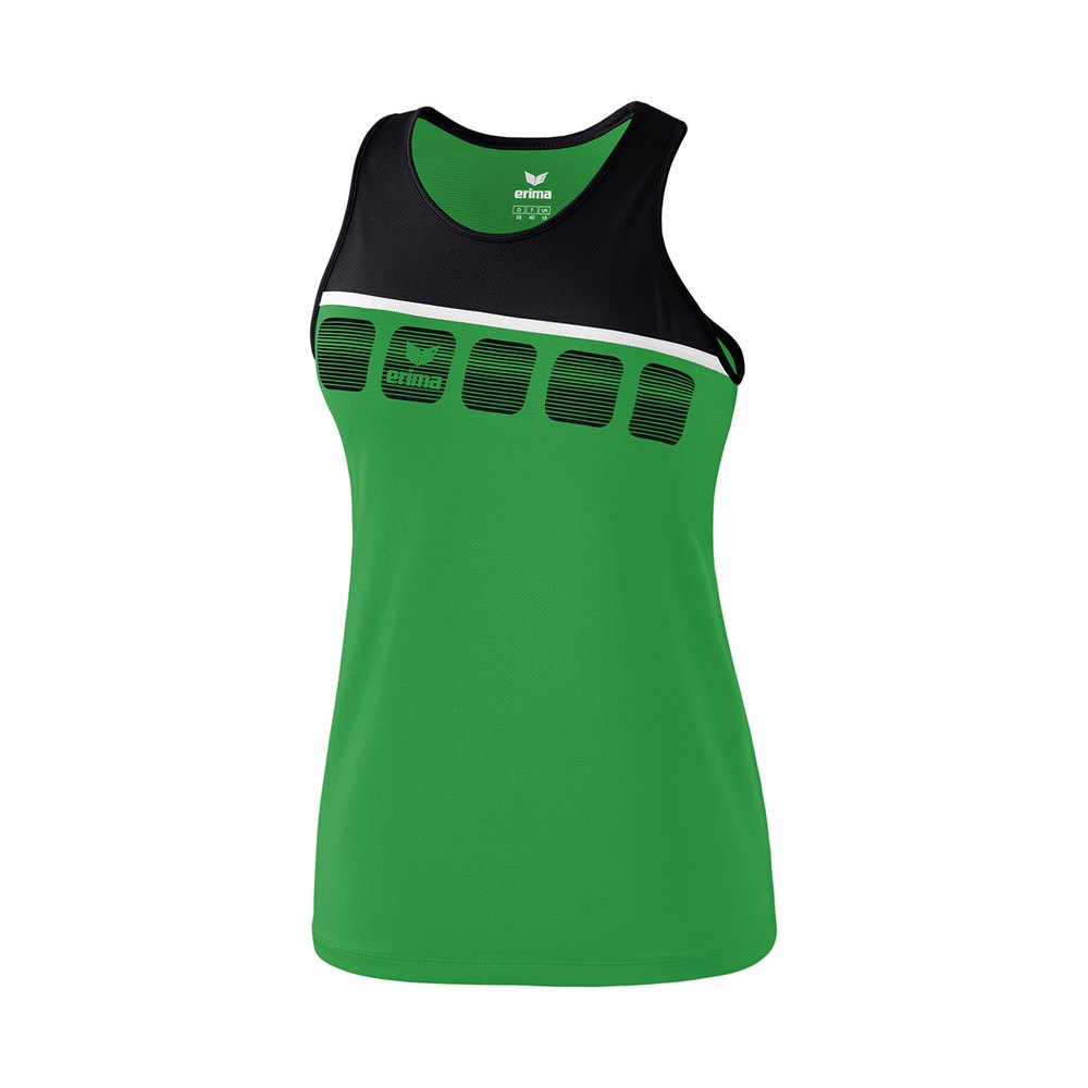 erima 5-c sleeveless t-shirt vert 38 femme