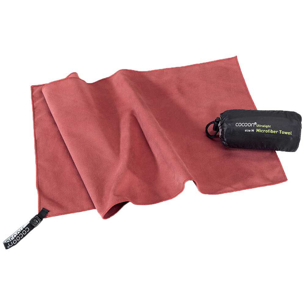 cocoon microfiber ultralight towel rose 150 x 80 cm