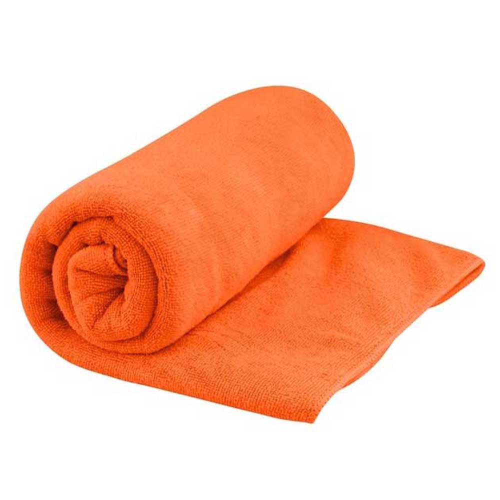 sea to summit tek m towel orange 100 x 50 cm